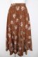 画像1: INGEBORG / ベリーブーケ柄スカート  ブラウン Y-26-03-18-205-LO-SK-SZ-ZY (1)