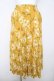 画像1: INGEBORG / 百合柄スカート  イエロー Y-26-03-18-206-LO-SK-SZ-ZY (1)