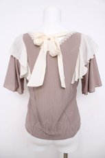 画像2: axes femme / ナポレオン風プルオーバー M モカ Y-26-03-18-031-AX-TO-SZ-ZS (2)