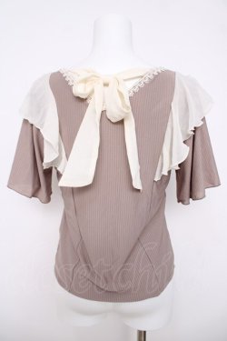 画像2: axes femme / ナポレオン風プルオーバー M モカ Y-26-03-18-031-AX-TO-SZ-ZY