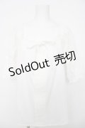 axes femme / 袖レース2WAYブラウス M 白 Y-26-03-18-033-AX-BL-SZ-ZY