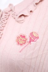 画像3: axes femme POETIQUE / チュッパチャプス ニットポロ  ピンク Y-26-03-18-036-AX-TO-SZ-ZS (3)