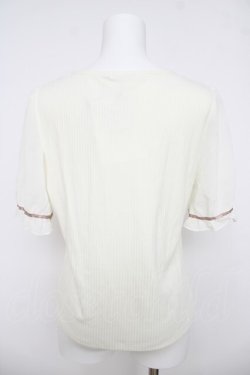 画像2: axes femme / パピヨンフルール刺繍プルオーバー M 生成り Y-26-03-18-039-AX-TO-SZ-ZY