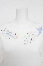 画像3: axes femme / ピーター・パン/刺繍トップス F 生成り Y-26-03-18-041-AX-TO-SZ-ZI (3)