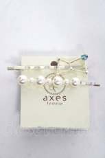 画像1: axes femme / 雪の結晶ヘアピンセット  サックス Y-26-03-20-004-AX-AC-SZ-ZT169-F003 (1)