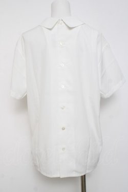 画像2: powder / 後ろあき半袖ブラウス F 白 Y-26-03-20-036-LO-BL-SZ-ZY