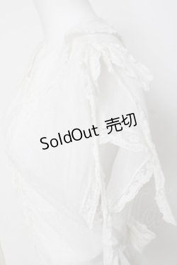 画像2: PINK HOUSE / ピンタックフロントレースノースリーブブラウス F 白 Y-26-03-20-037-LO-BL-SZ-ZY