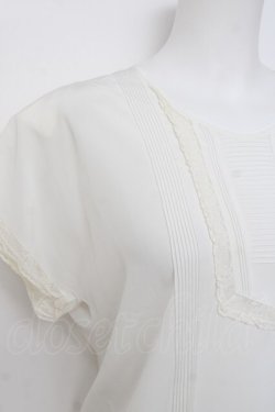 画像3: PINK HOUSE / 後ろあきブラウス F 白 Y-26-03-20-039-LO-BL-SZ-ZY