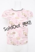 Shirley Temple / スイーツプリントカットソー 160 ピンク Y-26-03-20-052-ET-TO-SZ-ZY