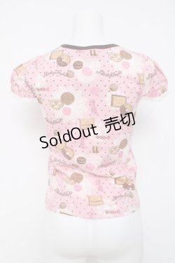 画像2: Shirley Temple / スイーツプリントカットソー 160 ピンク Y-26-03-20-052-ET-TO-SZ-ZY