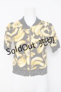 MILK / Banana BOYトップス  黒 Y-26-03-20-053-ML-TO-SZ-ZY