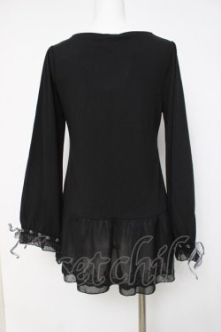 画像2: axes femme / レース使いロングインナー M 黒 Y-26-03-20-056-AX-TO-SZ-ZY