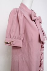画像3: Ank Rouge / カフスビットリボンブラウス M ピンク Y-26-03-20-061-CA-BL-SZ-ZS (3)