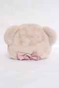 m petit by misako / AM*クマサンポーチ  ベージュ Y-26-03-20-008-LO-ZA-SZ-ZY