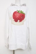 Emily Temple cute / Creamy StrawberryBIGトレーナー  白 Y-26-03-20-068-ET-TO-SZ-ZY