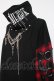 画像2: SEX POT ReVeNGe / PUNKISH SID RING SLEEVE ハイネックカットソー F ブラック/レッド Y-26-03-20-069-SP-TO-SZ-ZY (2)