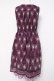 画像2: axes femme / ブローチ付きオーナメント柄ワンピース M 紫 Y-26-03-20-080-AX-OP-SZ-ZY (2)