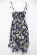 画像2: axes femme / フルーツ柄キャミワンピース M 紺 Y-26-03-20-086-AX-OP-SZ-ZY (2)
