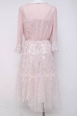 画像2: axes femme / ボリュームチュールワンピース M ピンク Y-26-03-20-093-AX-OP-SZ-ZY