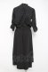 画像2: axes femme / ブラウスドッキングワンピース M 黒 Y-26-03-20-094-AX-OP-SZ-ZY (2)