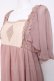 画像2: axes femme / バタフライ袖楊柳チュニック M 淡ピンク Y-26-03-20-099-AX-SK-SZ-ZY (2)