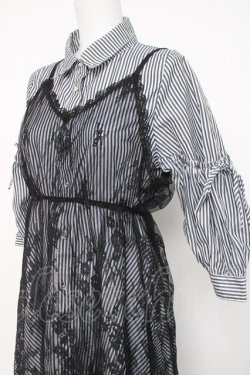 画像2: axes femme / キャミ付きワンピース M 黒 Y-26-03-20-101-AX-OP-SZ-ZY