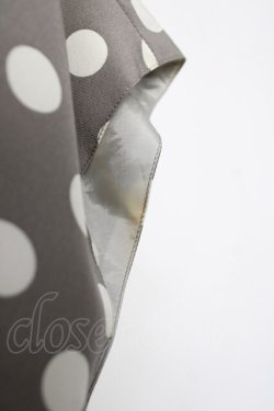 画像3: INGEBORG / リボン付き水玉ワンピース F グレー Y-26-03-20-105-LO-OP-SZ-ZY