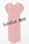 PINK HOUSE / 縮緬柄ワンピース F 赤 Y-26-03-20-106-LO-OP-SZ-ZY