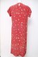 画像2: PINK HOUSE / 縮緬柄ワンピース F 赤 Y-26-03-20-106-LO-OP-SZ-ZY (2)