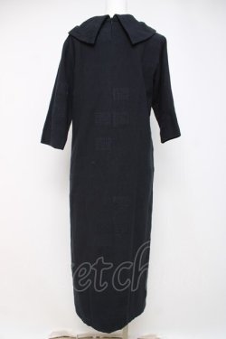 画像2: powder / コットンロングワンピース F 紺 Y-26-03-20-107-LO-OP-SZ-ZY