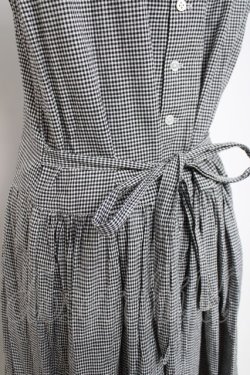 画像4: PINK HOUSE / ギンガム柄ワンピース F 黒 Y-26-03-20-110-LO-OP-SZ-ZY