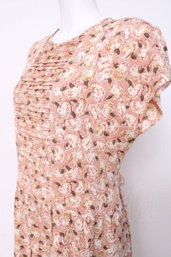 画像2: PINK HOUSE / カーネーション総柄ワンピース F ピンク Y-26-03-20-116-LO-OP-SZ-ZY