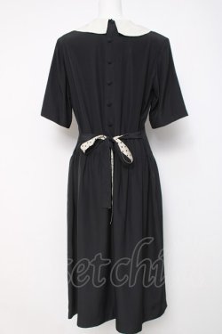 画像3: PINK HOUSE / ドットリボン付きワンピース F 黒 Y-26-03-20-118-LO-OP-SZ-ZY