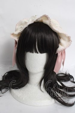 画像2: axes femme kawaii / ドットチュールフリルカチューシャ  ピンク Y-26-03-20-012-AX-AC-SZ-ZY