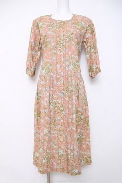 画像1: PINK HOUSE / 勿忘草柄ワンピース F ピンク Y-26-03-20-122-LO-OP-SZ-ZY