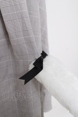 画像4: Amavel / Ribbon Kitty チェックワンピース F グレー Y-26-03-20-130-CA-OP-SZ-ZY