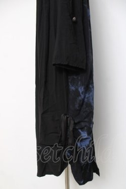 画像3: ALGONQUINS / タイダイフロント空きワンピース F 黒×青 Y-26-03-20-133-AL-OP-SZ-ZY