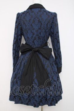 画像3: Sheglit / Cinerariaクラシカルワンピース M ネイビー Y-26-03-20-135-EL-OP-SZ-ZY