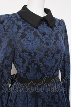 画像5: Sheglit / Cinerariaクラシカルワンピース M ネイビー Y-26-03-20-135-EL-OP-SZ-ZY