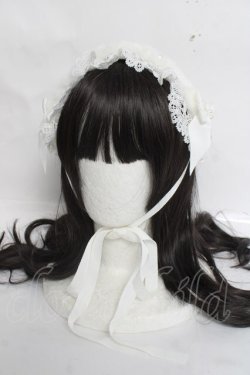 画像2: BABY, THE STARS SHINE BRIGHT / Pearl Fairyファーヘッドドレス  白 Y-26-03-20-014-BA-AC-SZ-ZY