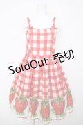 Emily Temple cute / berryギンガムダブルリボンワンピース  赤 Y-26-03-20-152-ET-OP-SZ-ZY