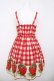 画像2: Emily Temple cute / berryギンガムダブルリボンワンピース  赤 Y-26-03-20-152-ET-OP-SZ-ZY (2)