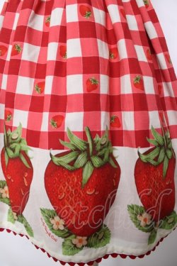 画像3: Emily Temple cute / berryギンガムダブルリボンワンピース  赤 Y-26-03-20-152-ET-OP-SZ-ZY