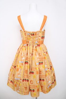 画像2: Emily Temple cute / pop'n CANDYノースリーブワンピース  オレンジ Y-26-03-20-153-ET-OP-SZ-ZY