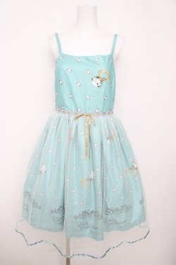 画像1: Emily Temple cute / Brilliantキャミソールワンピース  ミントグリーン Y-26-03-20-155-ET-OP-SZ-ZY