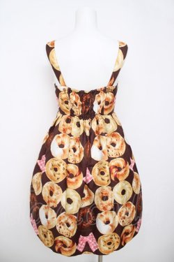 画像2: Emily Temple cute / manyベーグルワンピース  ブラウン Y-26-03-20-157-ET-OP-SZ-ZY