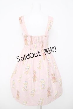 画像2: Emily Temple cute / MILKY TEDDYノースリーブワンピース  ピンク Y-26-03-20-160-ET-OP-SZ-ZY