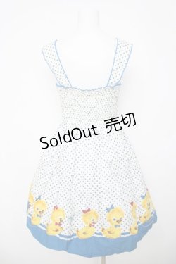 画像2: Emily Temple cute / 水玉あひるジャンパースカート  青 Y-26-03-20-164-ET-OP-SZ-ZY