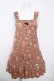画像1: Emily Temple cute / パレード デ フォレットプリントカットソーワンピース  ブラウン Y-26-03-20-165-ET-OP-SZ-ZY (1)