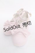 Amavel / ファーぽんリボン付クロスパンプス LL ピンク Y-26-03-20-016-CA-SH-SZ-ZY